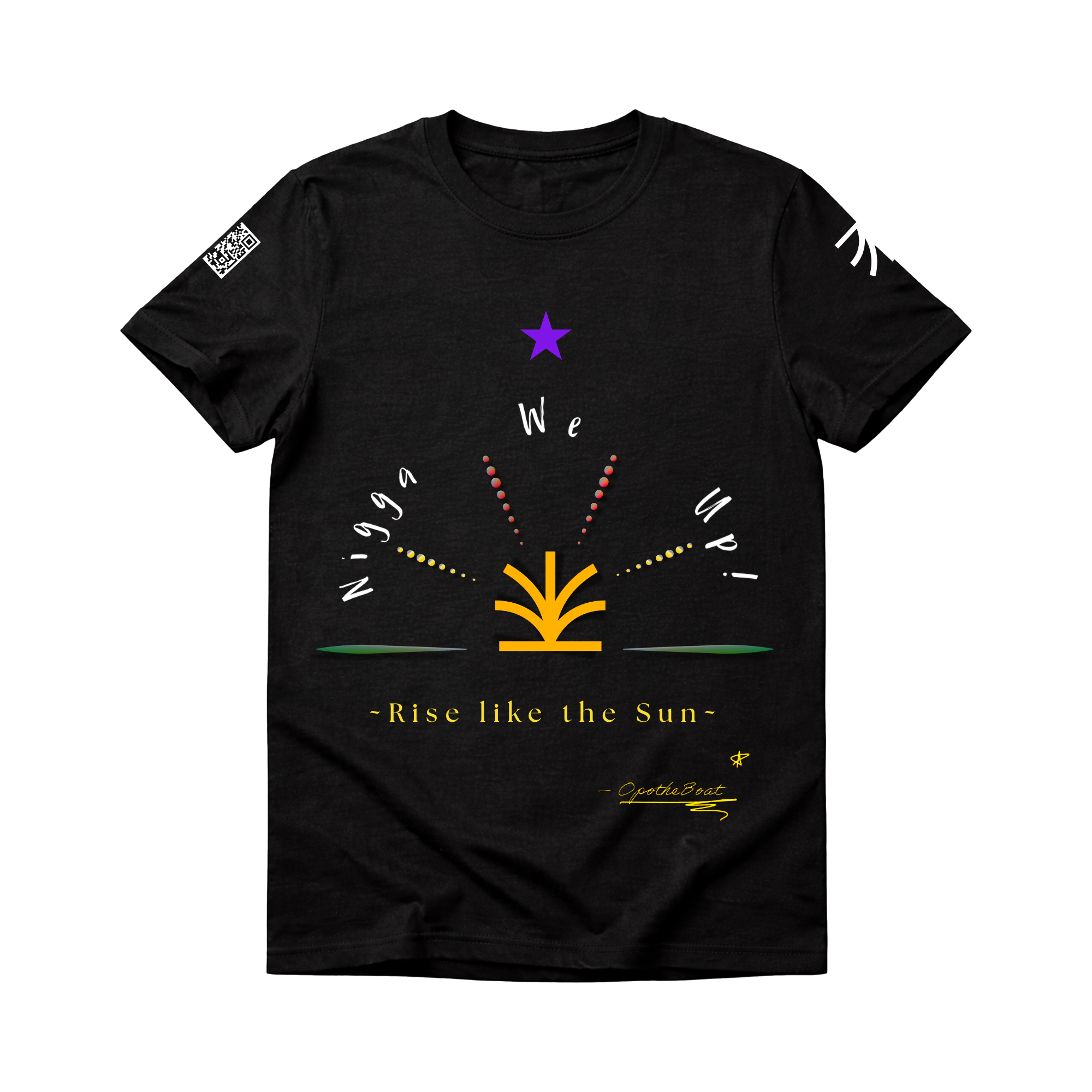 NWU "Rise Like The Sun" Juneteenth Tee NWU Juneteenth Collectable